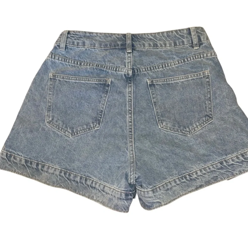 SHEIN Blue Button-Up Jean Skort - Picture 2 of 8